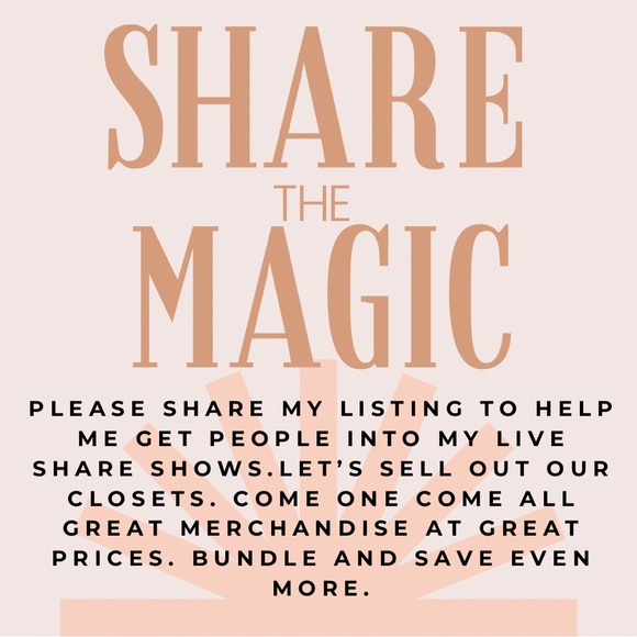 FLASH SALE please like my listing you will be notified when I go live - Picture 3 of 7